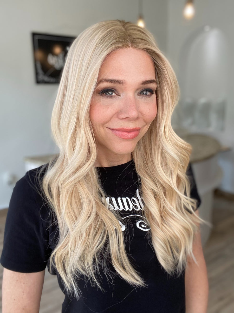 STOCK # JWMS300 GARDEAUX DELUXE MONO TOP, SILICONE LINED WIG (MEDIUM CAP)