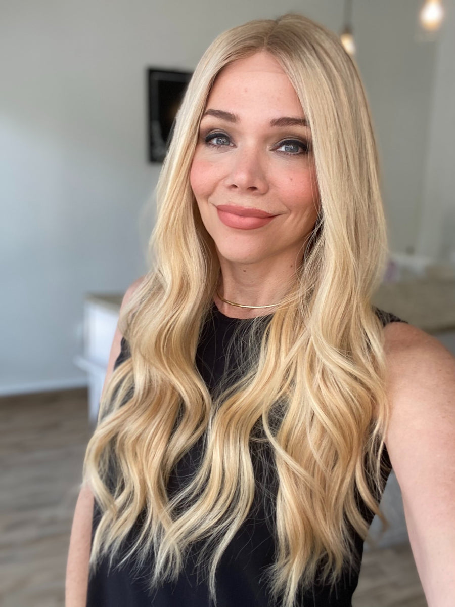 STOCK #JS342 GARDEAUX DELUXE HAND TIED, SILICONE LINED WIG (MEDIUM CAP)