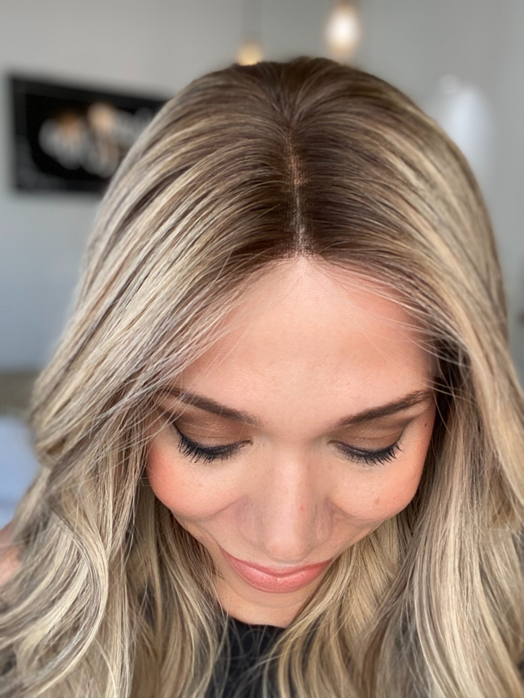 STOCK COLOR # BL604.13 GARDEAUX DELUXE LACE TOP WIG (MEDIUM CAP)