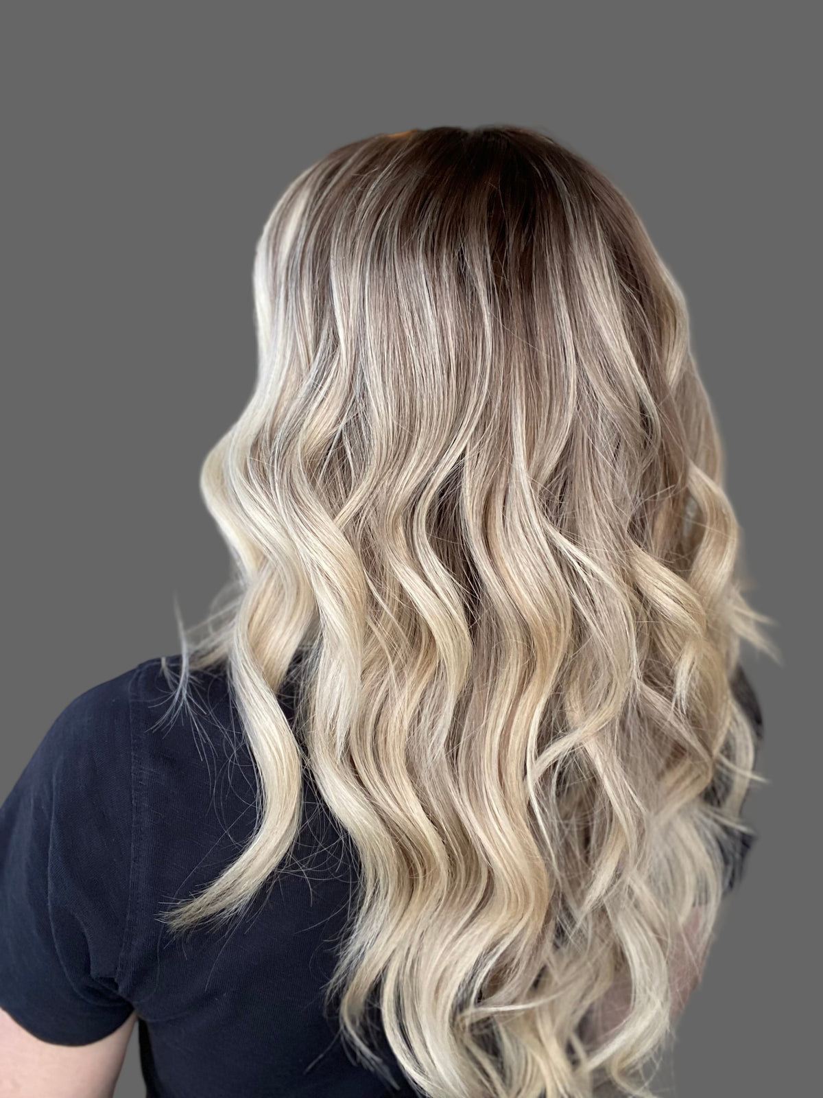 HUMAN HAIR HAND TIED, SILICONE LINED GRIPPER WIG (LARGE CAP) # 8571