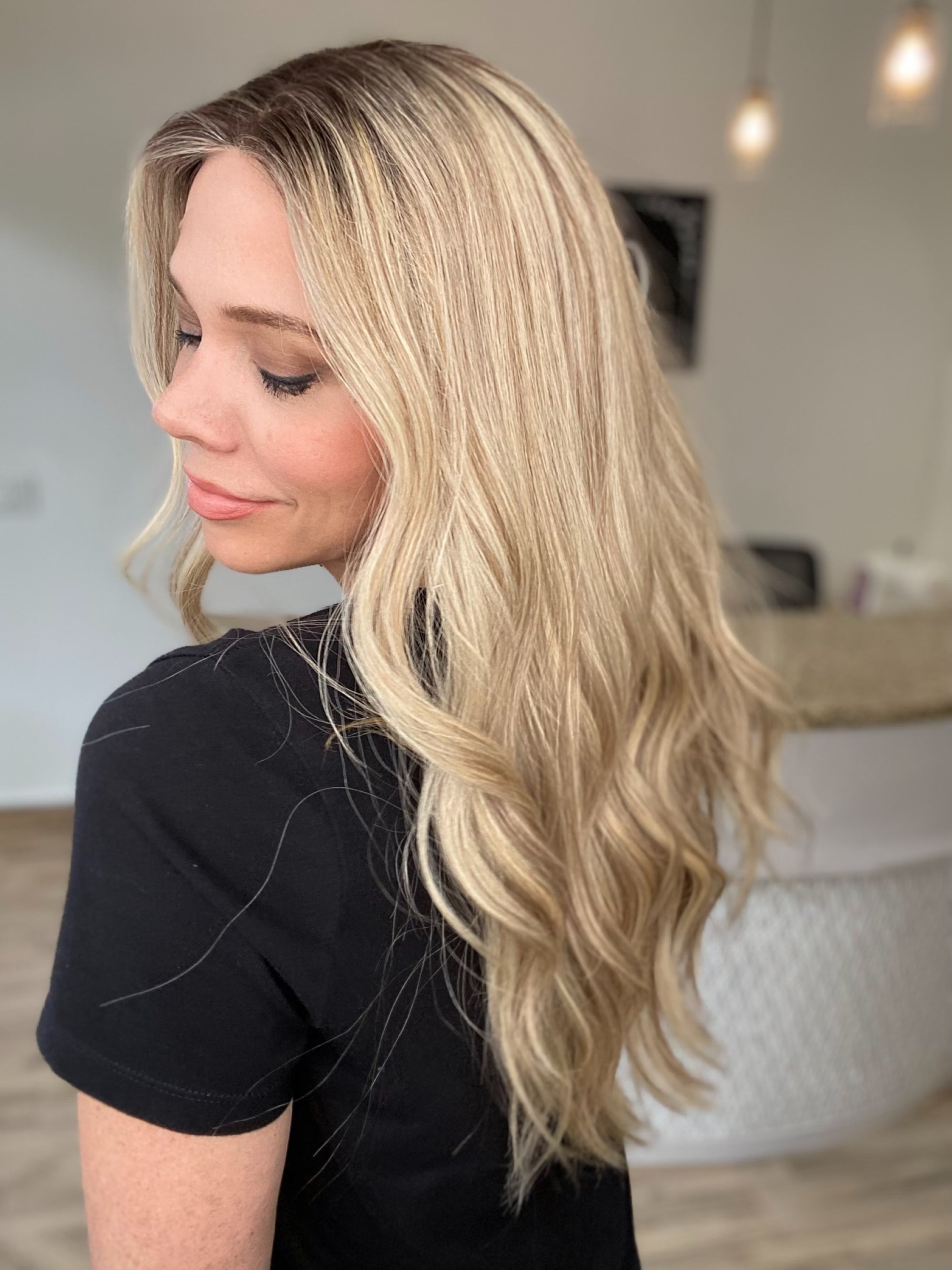 STOCK # JL-325.16 GARDEAUX DELUXE LACE TOP WIG