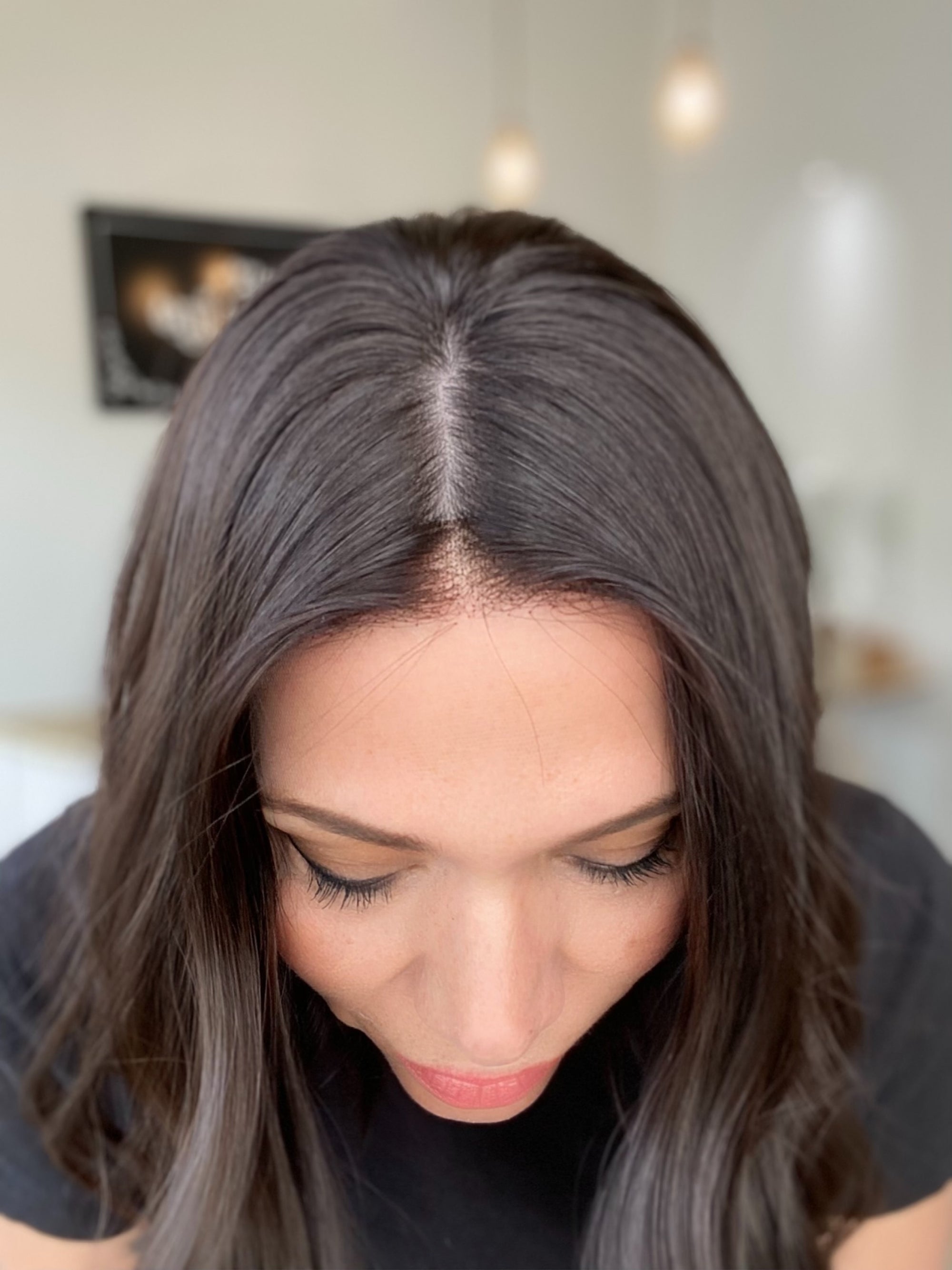 STOCK # JST-2.8 GARDEAUX DELUXE SILK TOP LACE FRONT WIG (MEDIUM CAP)