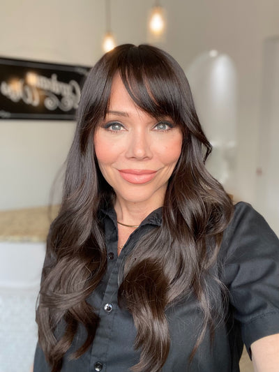 STOCK # JST-2.14B GARDEAUX DELUXE SILK TOP LACE FRONT WIG (MEDIUM CAP)