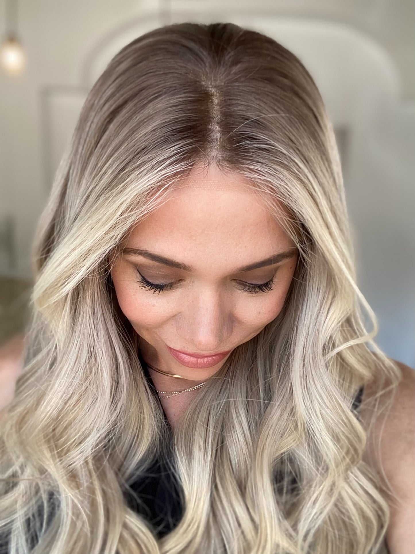 # G-8488 GARDEAUX DELUXE HAND TIED DOUBLE LACE TOP WIG (MEDIUM CAP)