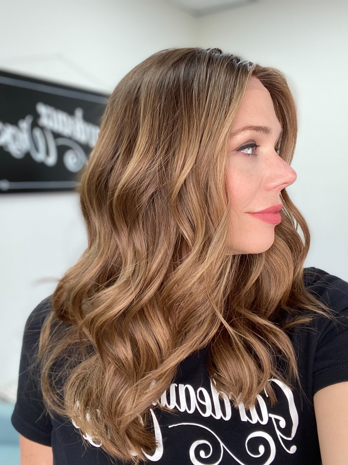 HUMAN HAIR HAND TIED, SILICONE LINED GRIPPER WIG (MEDIUM CAP) # 8711
