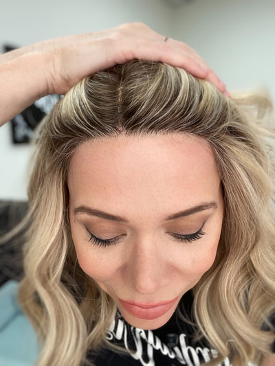 STOCK # JL6-325.10 GARDEAUX DELUXE HAND TIED MONO TOP WIG