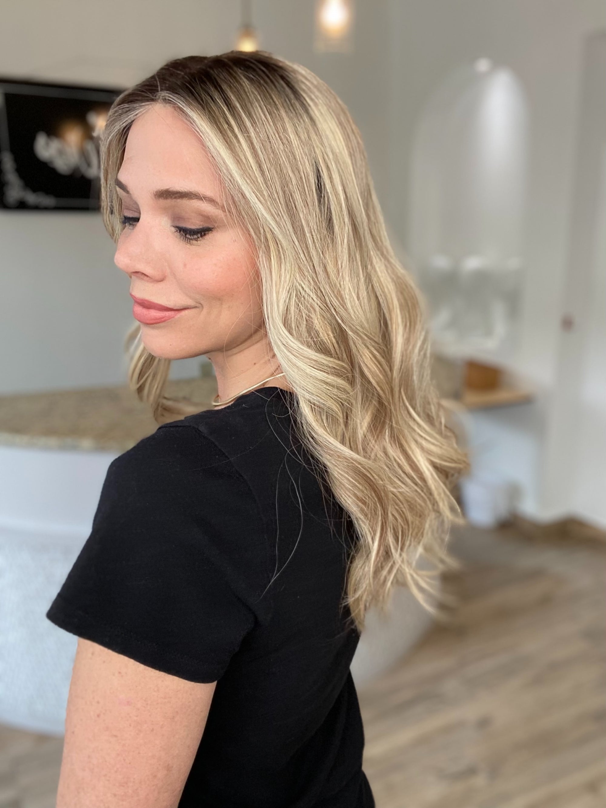 STOCK # JL-325.14 GARDEAUX DELUXE LACE TOP WIG