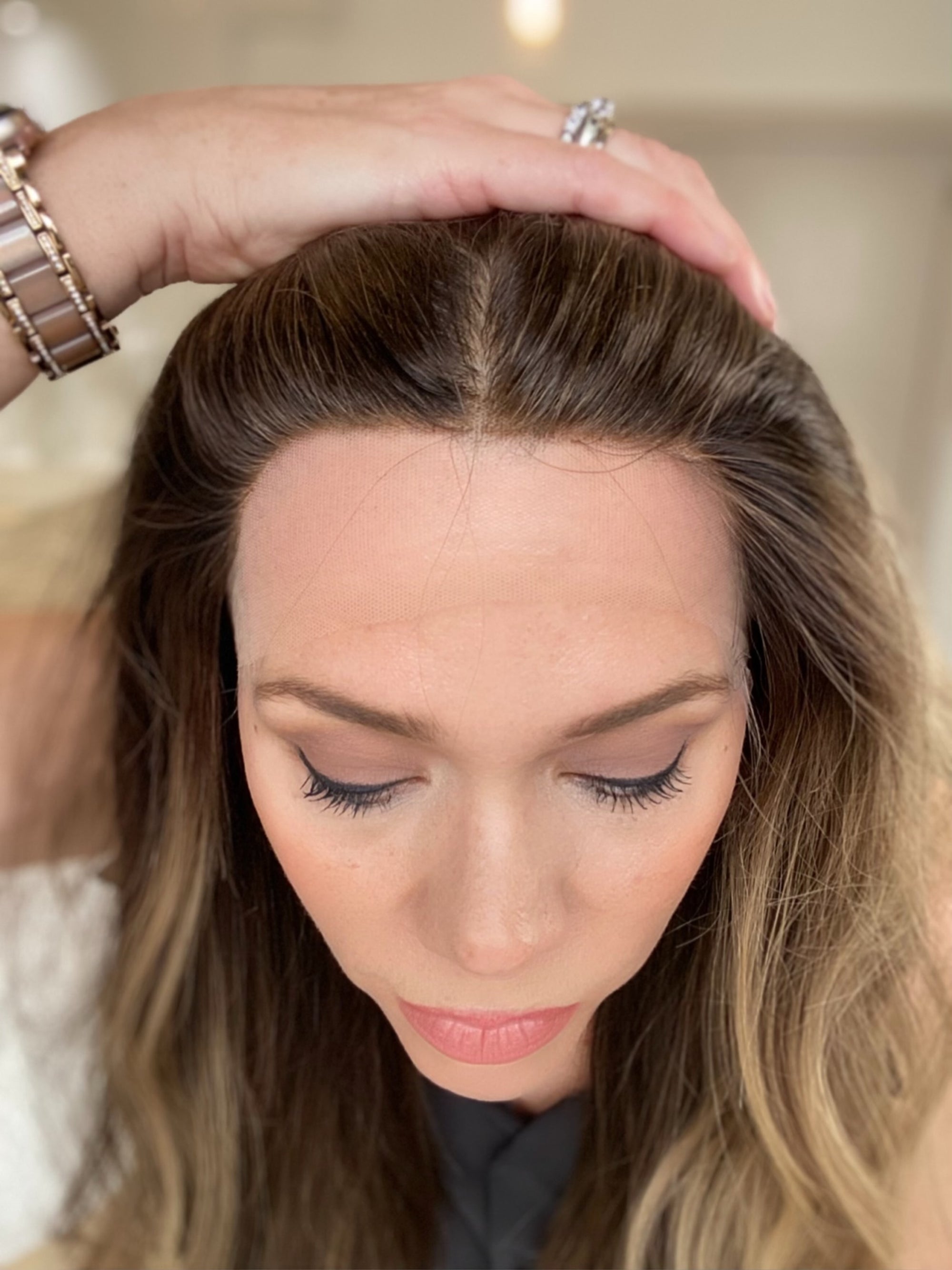 # G-8330 GARDEAUX FULL LACE SILK TOP WIG (MEDIUM  CAP)