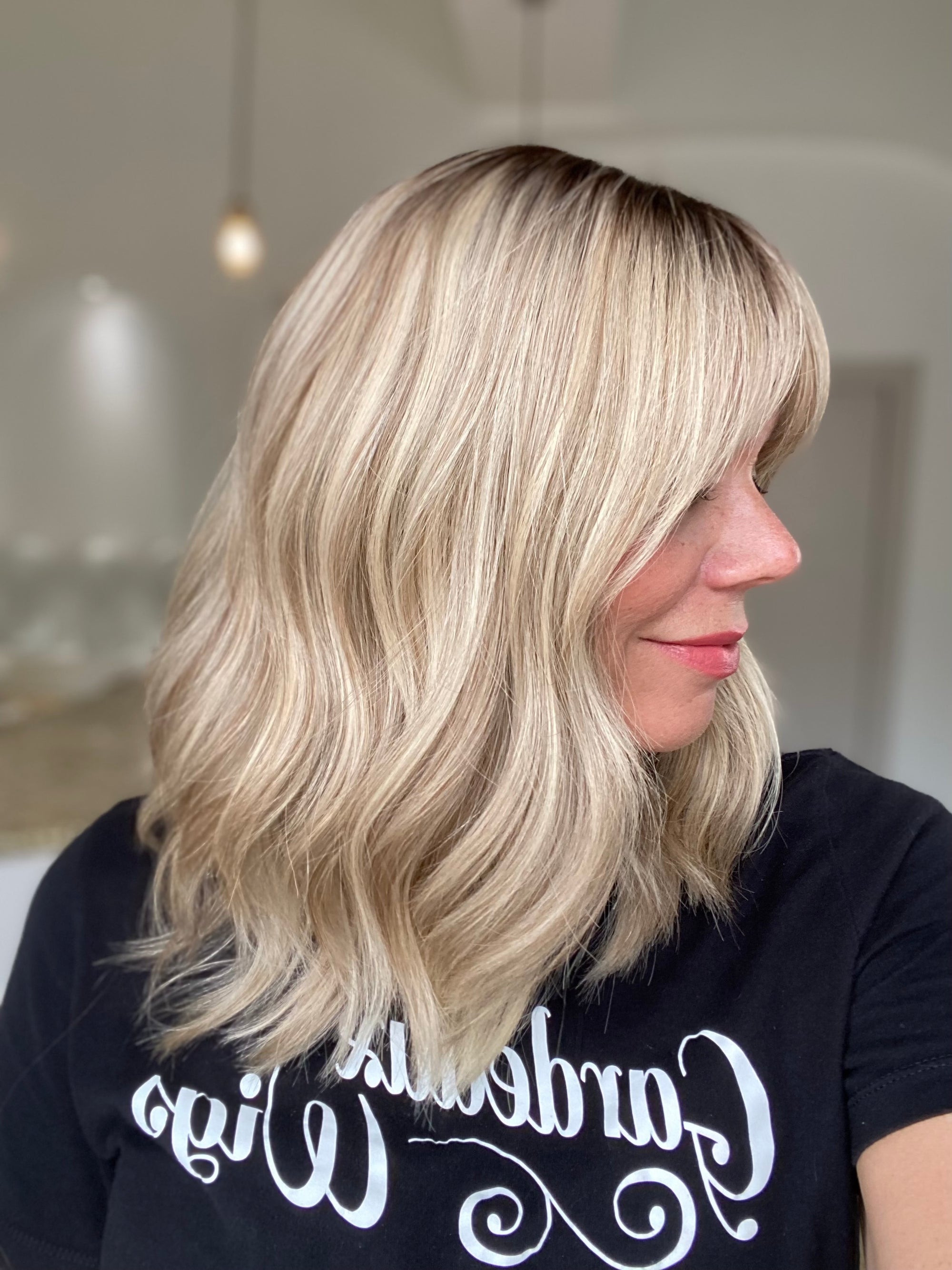 STOCK # JST-325.10B  GARDEAUX DELUXE SILK TOP LACE FRONT WIG (MEDIUM CAP)