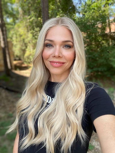 STOCK # BL624.18 GARDEAUX DELUXE DOUBLE LACE TOP WIG