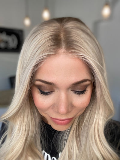 STOCK # BL624.18 GARDEAUX DELUXE DOUBLE LACE TOP WIG