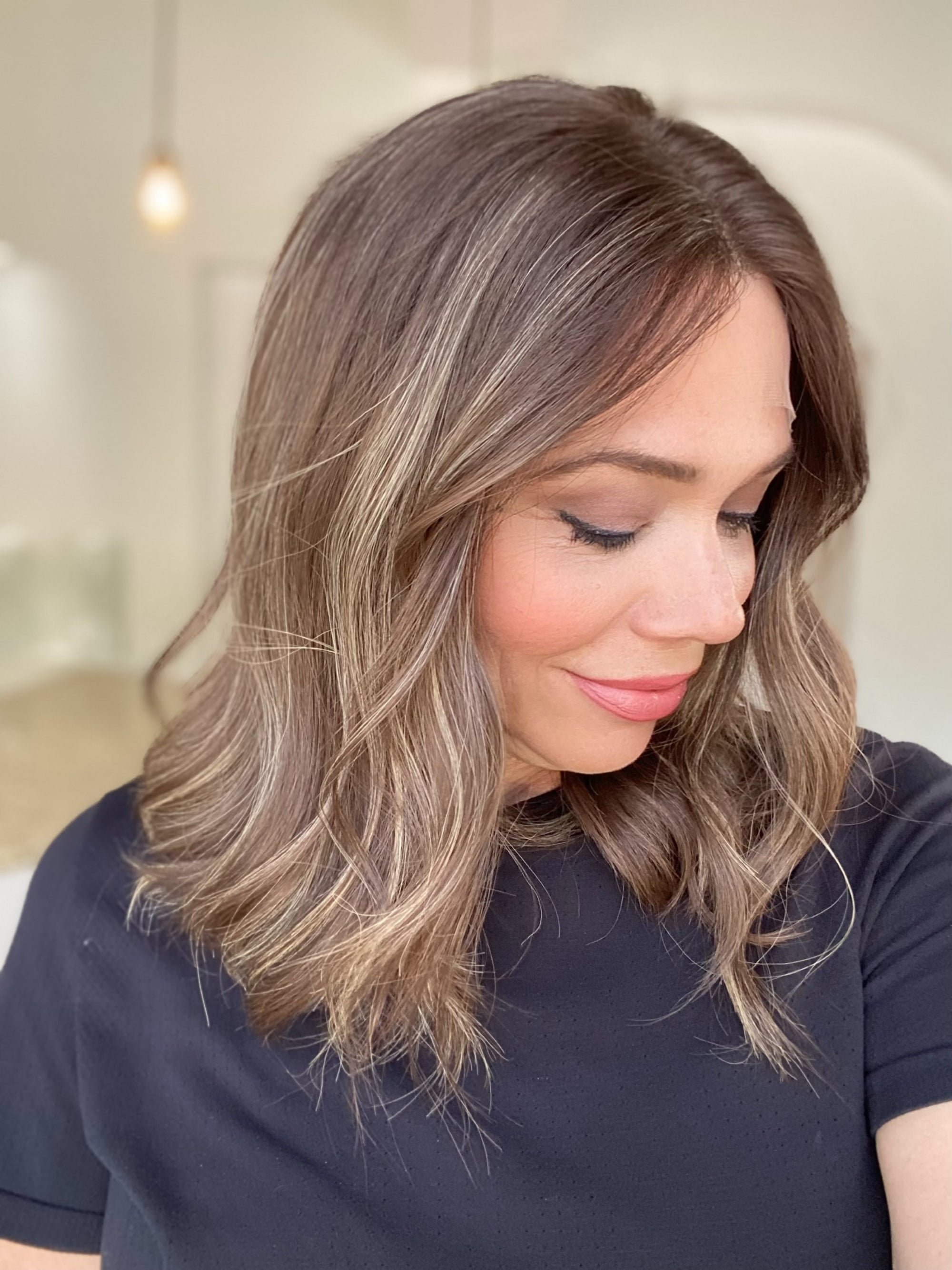 STOCK # BL638.9 GARDEAUX DELUXE DOUBLE LACE TOP WIG (SMALL CAP)