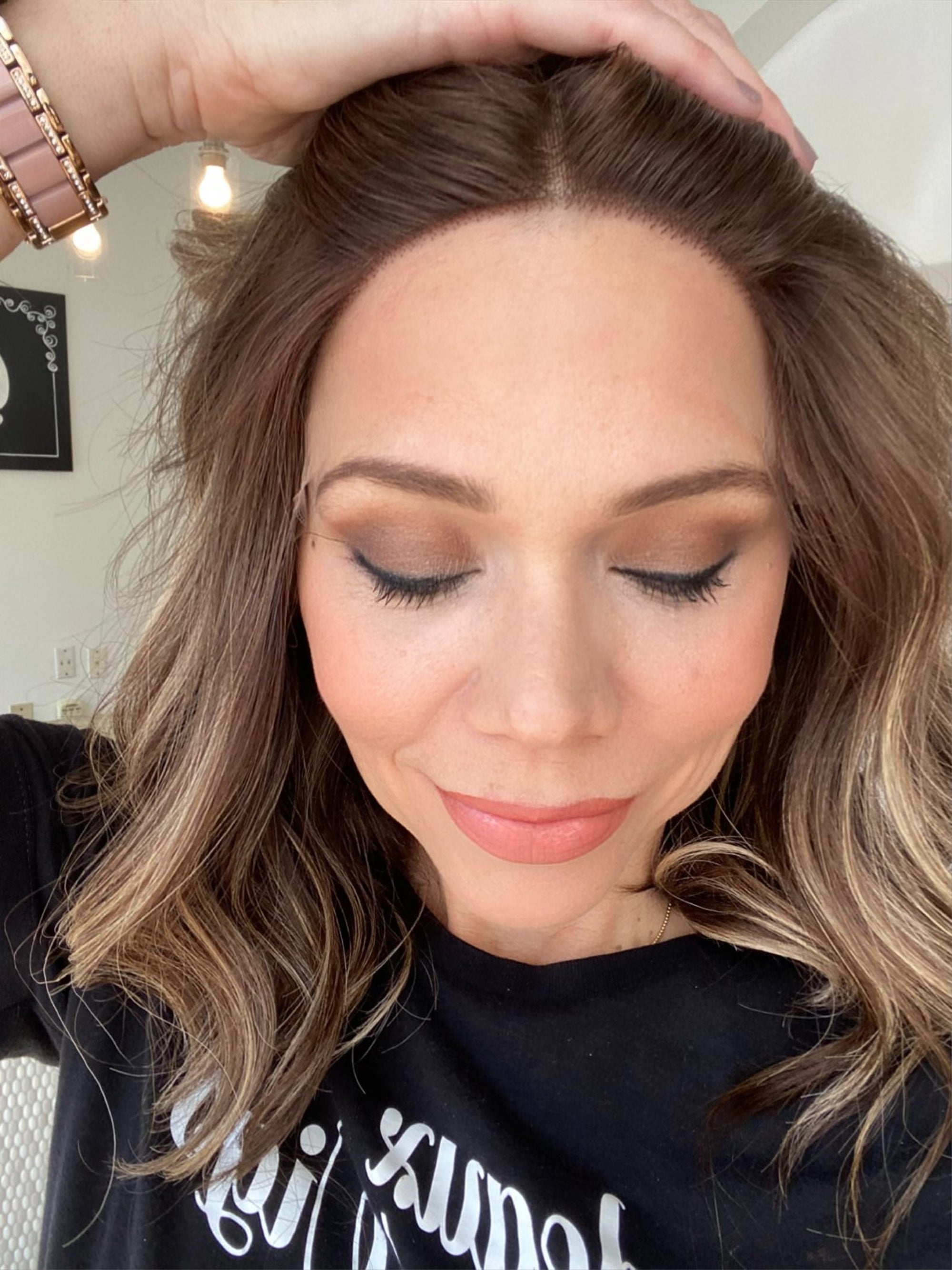 STOCK # BL606.8 GARDEAUX DELUXE DOUBLE LACE TOP WIG (MEDIUM CAP) *FINAL SALE