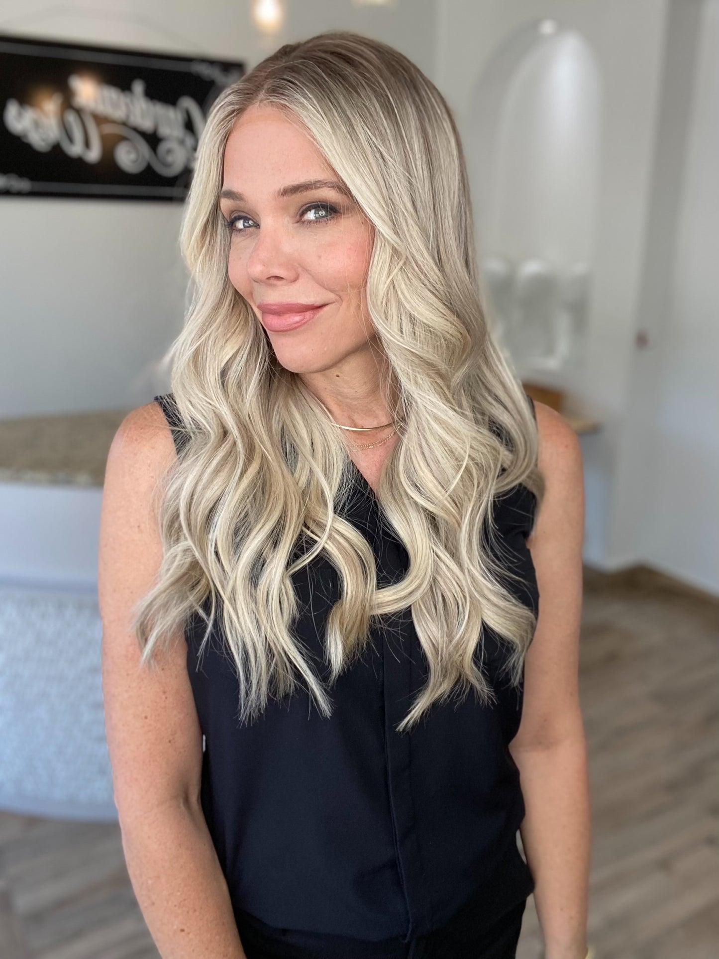# G-8488 GARDEAUX DELUXE HAND TIED DOUBLE LACE TOP WIG (MEDIUM CAP)