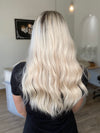 STOCK # BL626.16 GARDEAUX DELUXE DOUBLE LACE TOP WIG