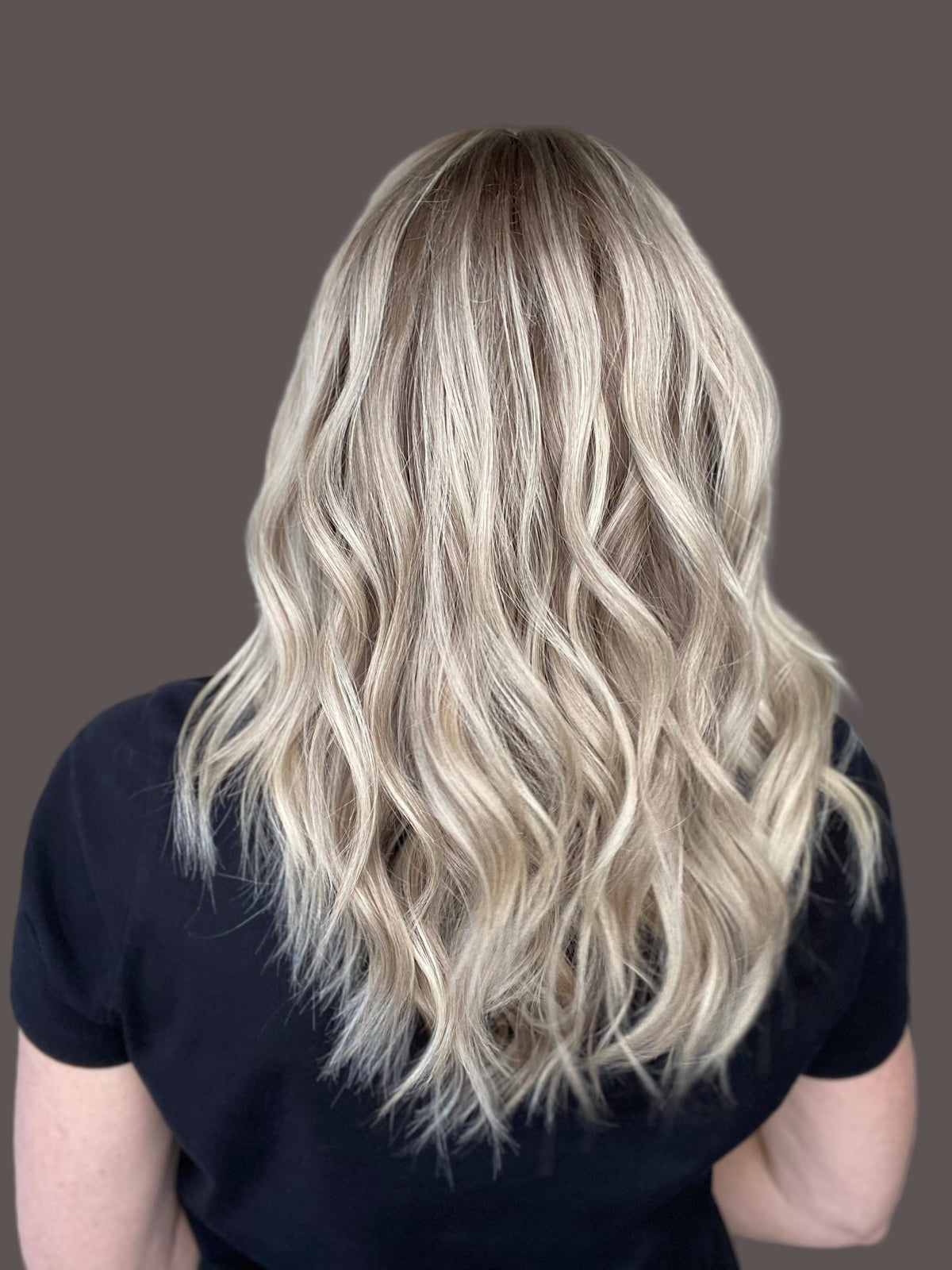 HUMAN HAIR MONO TOP HUMAN HAIR WIG (MEDIUM CAP) #G-8584