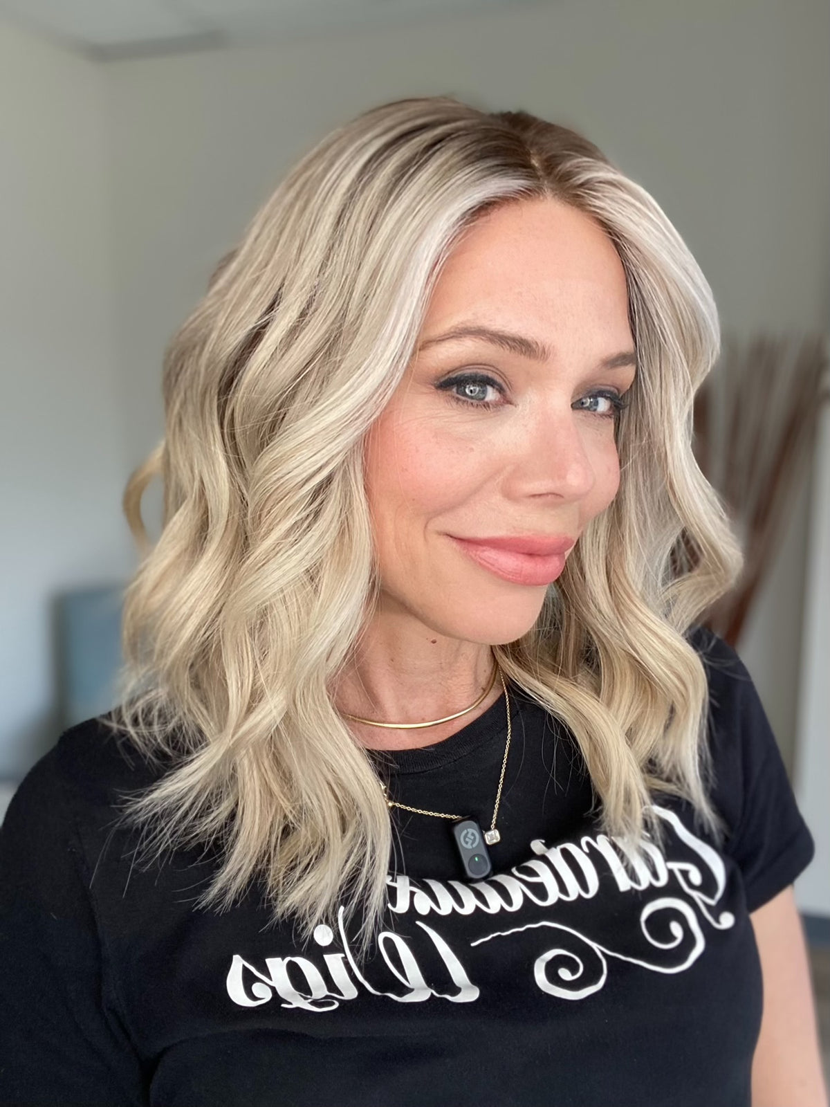 HUMAN HAIR HAND TIED MONO TOP WIG #G-8675