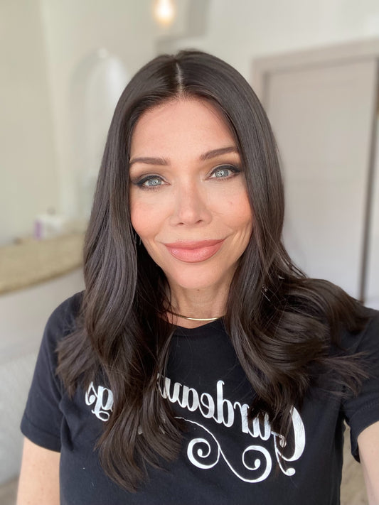 STOCK # JST-2.13 GARDEAUX DELUXE SILK TOP LACE FRONT WIG (MEDIUM CAP)