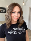 STOCK # BL606.8 GARDEAUX DELUXE DOUBLE LACE TOP WIG (MEDIUM CAP) *FINAL SALE