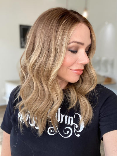 "SOPHIA" (11") DELUXE HAND TIED MONO TOP WIG (SMALL CAP)