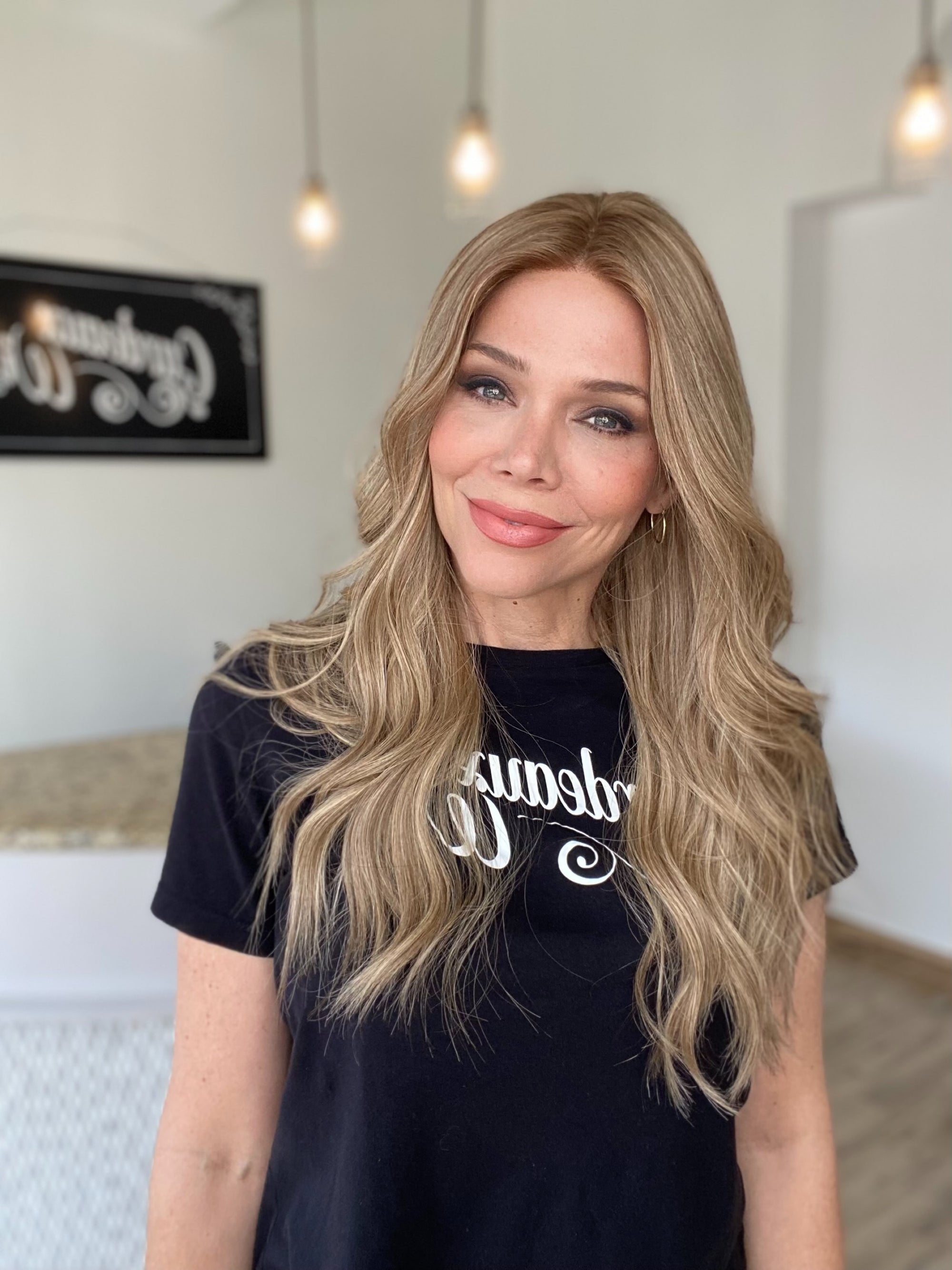 STOCK # JL3-344.16 GARDEAUX DELUXE HAND TIED MONO TOP W/ LACE FRONT WIG (MEDIUM CAP)