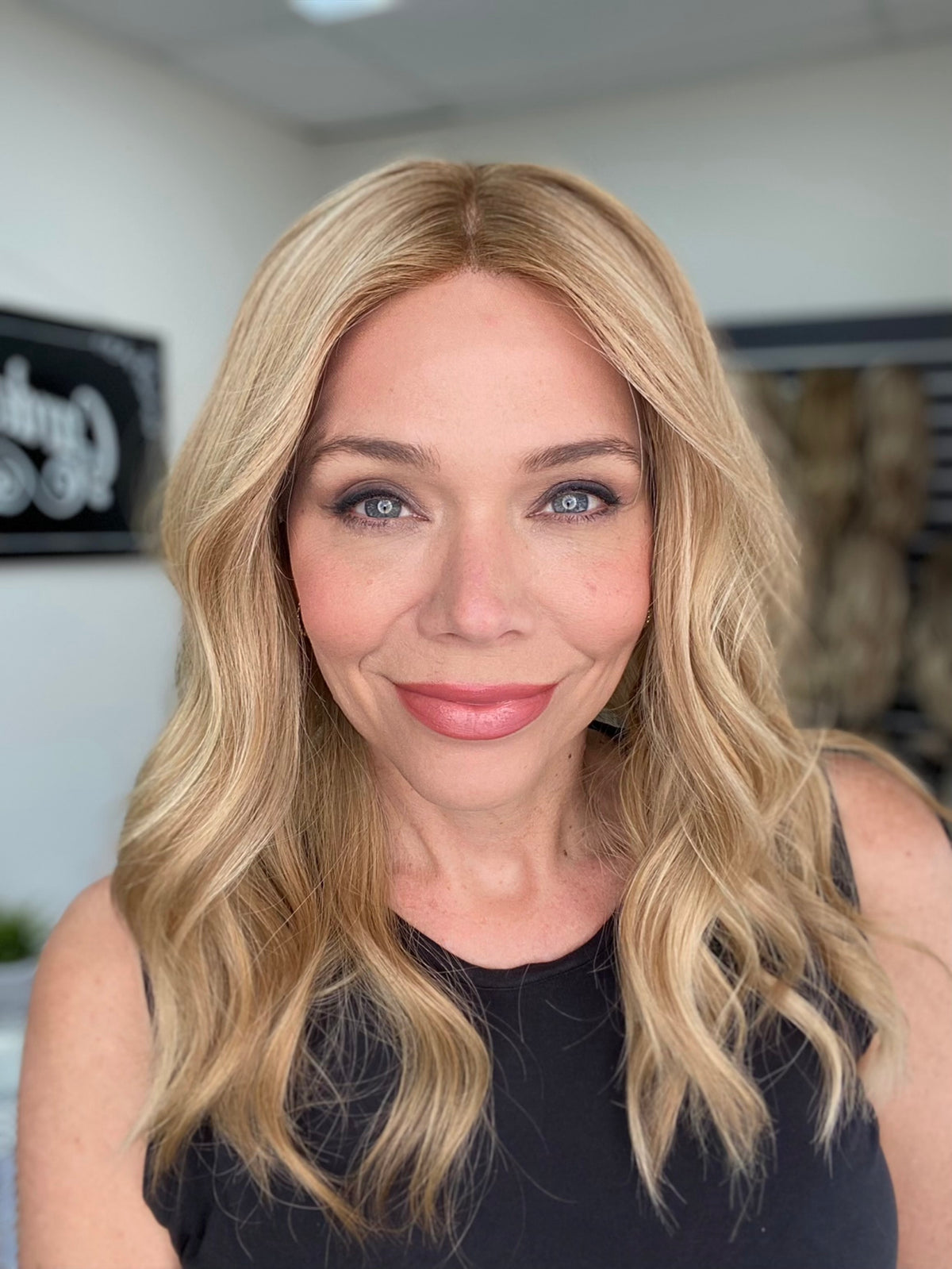 HUMAN HAIR HAND TIED MONO TOP WIG STOCK # JL2O-302.12