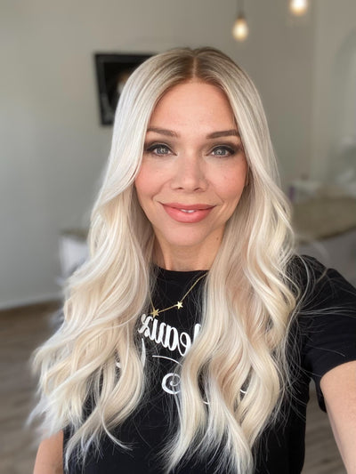 STOCK # BL626.16 GARDEAUX DELUXE DOUBLE LACE TOP WIG
