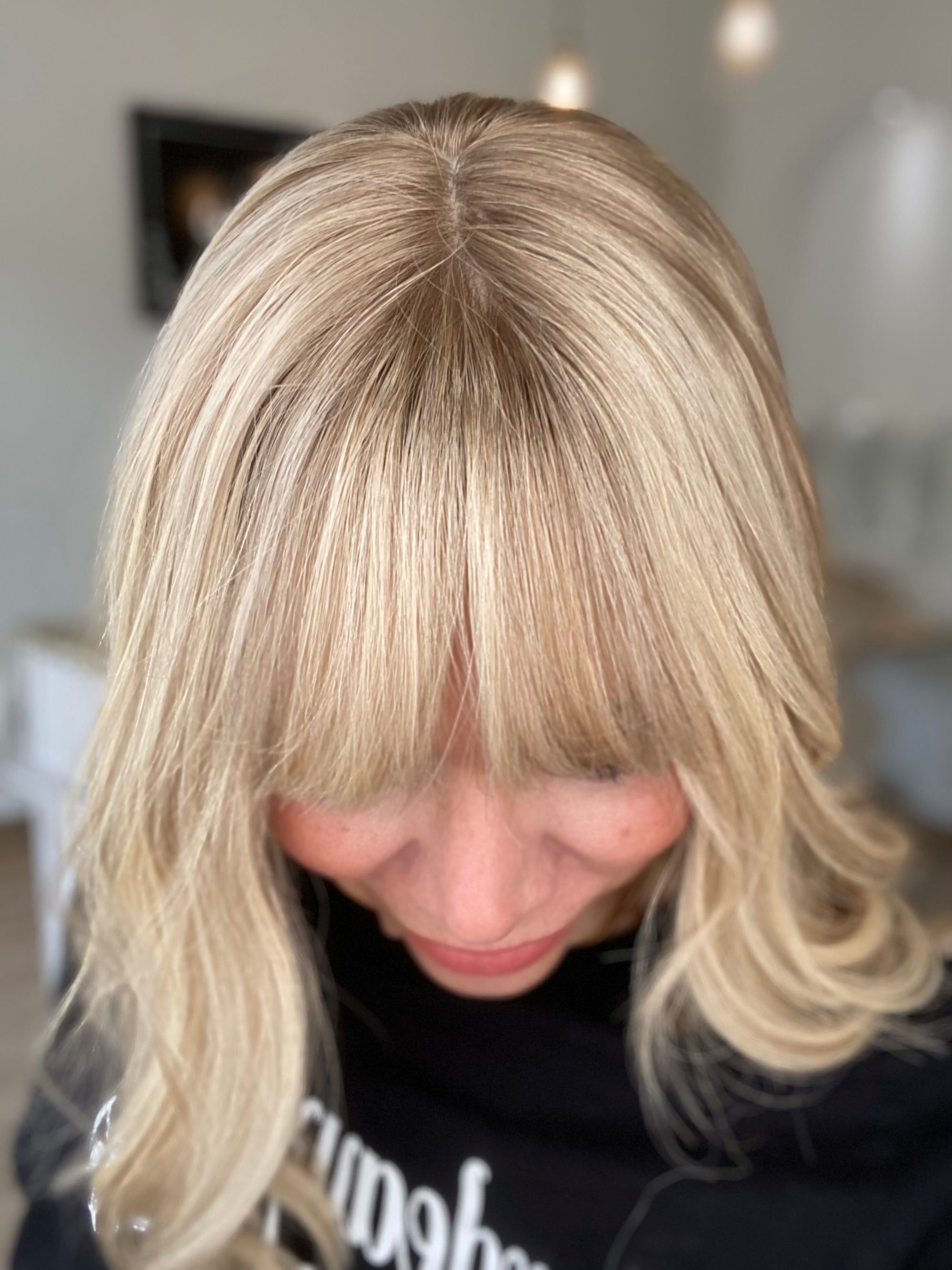 STOCK # T-8/60  GARDEAUX DELUXE 14" SILK TOP TOPPER