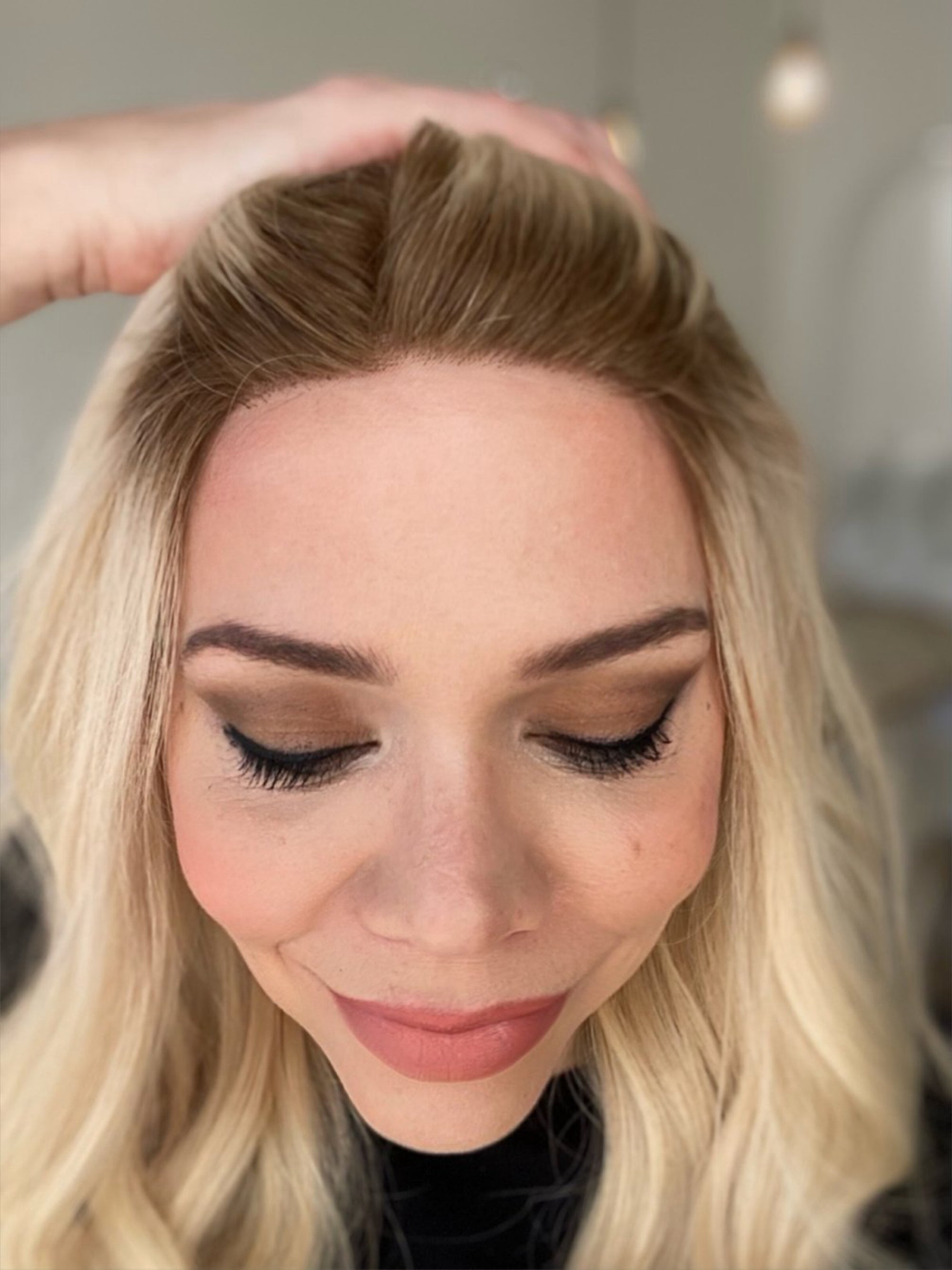 STOCK # JM304 GARDEAUX DELUXE MONO TOP WIG