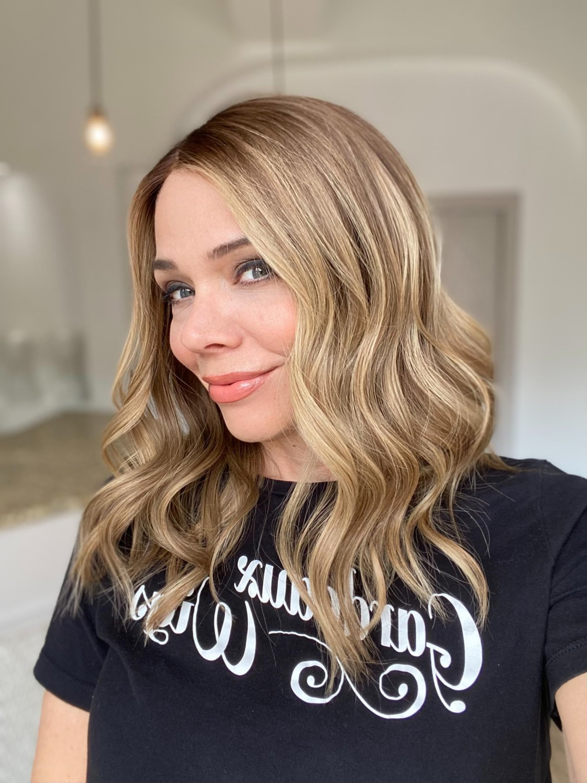 "SOPHIA" (11") DELUXE HAND TIED MONO TOP WIG (SMALL CAP)