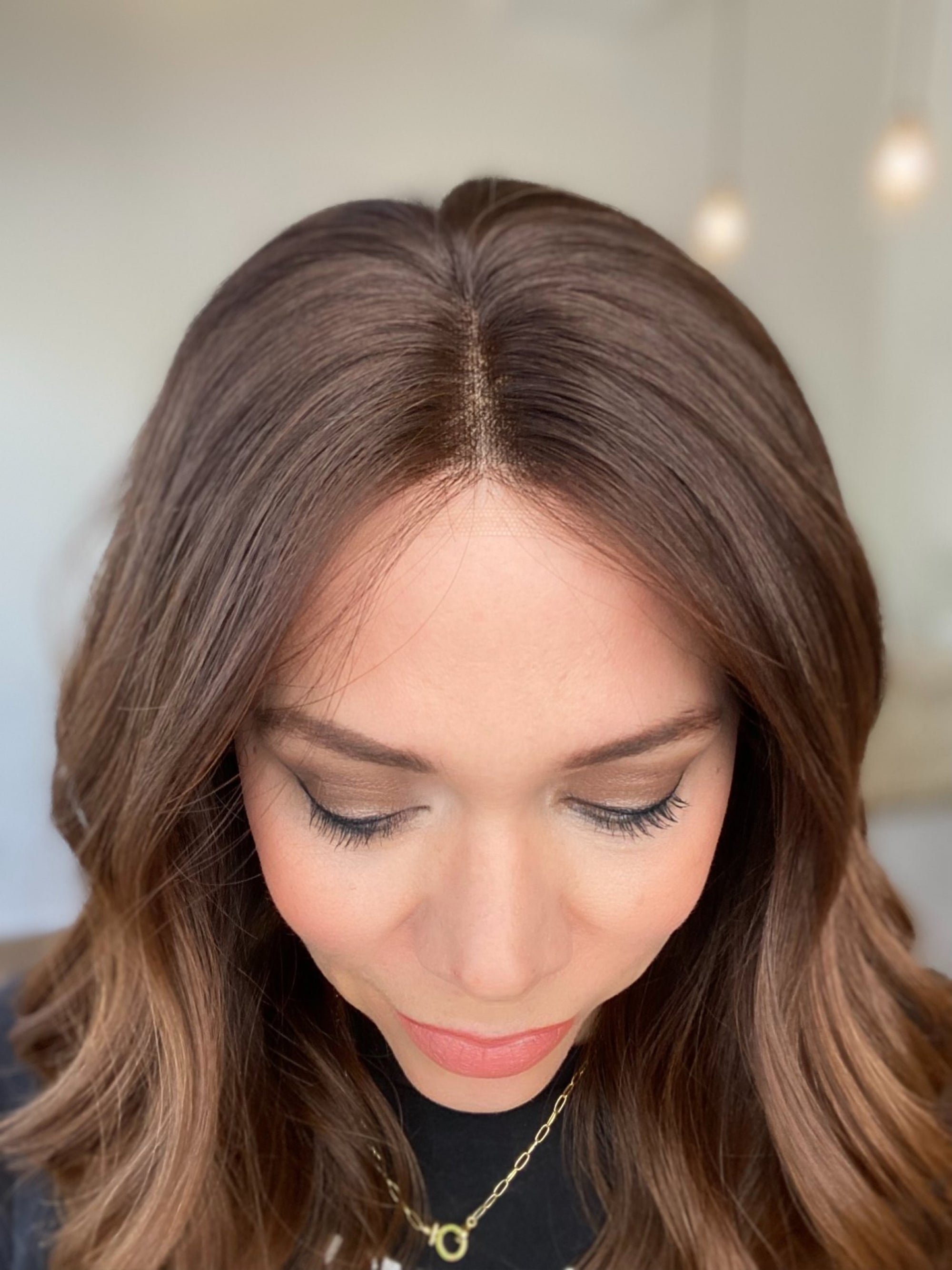 STOCK #JS320  GARDEAUX DELUXE HAND TIED, SILICONE LINED WIG (MEDIUM CAP)