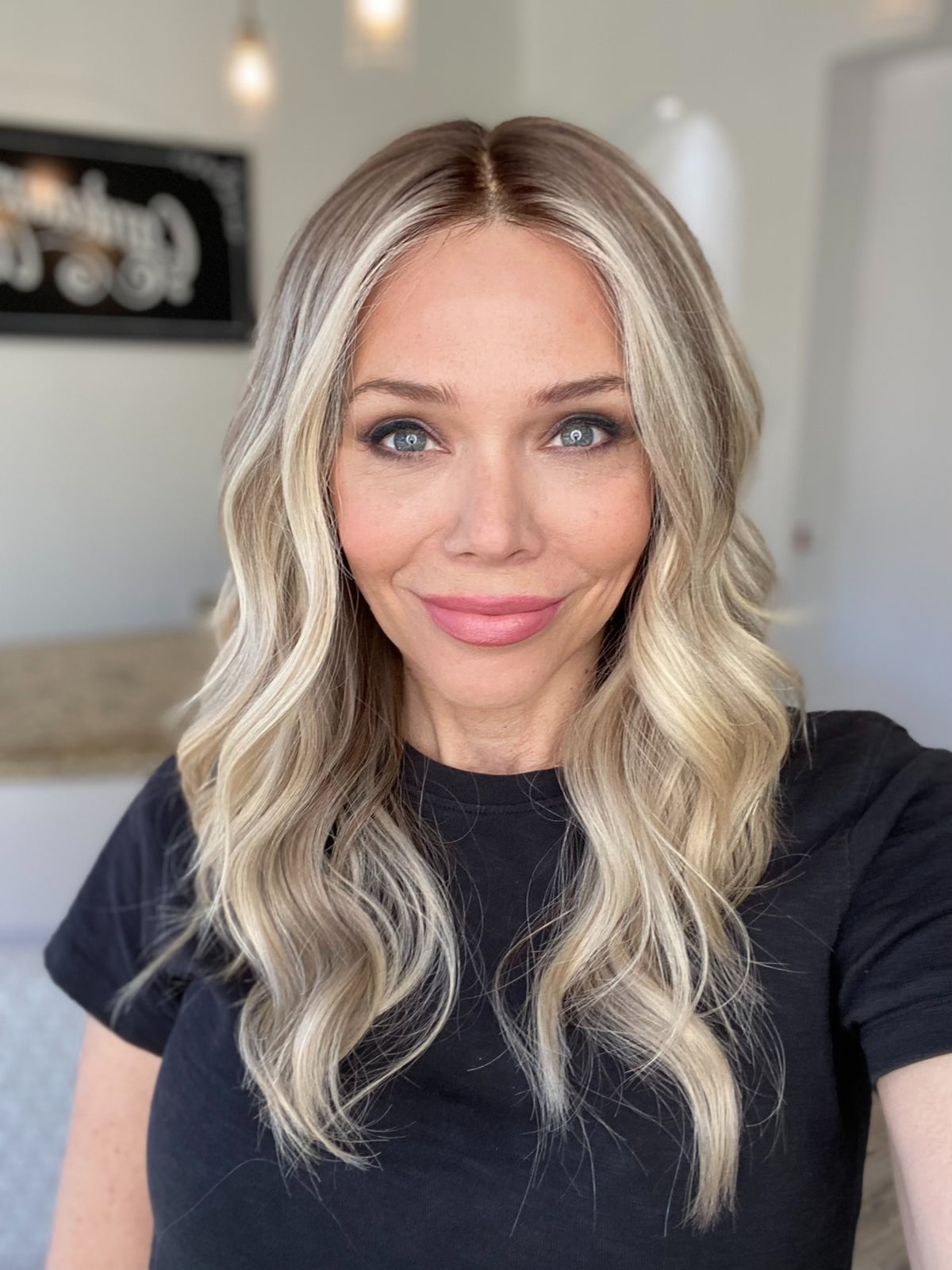 HUMAN HAIR HAND TIED DOUBLE MONO TOP WIG (SMALL CAP) #G-8612