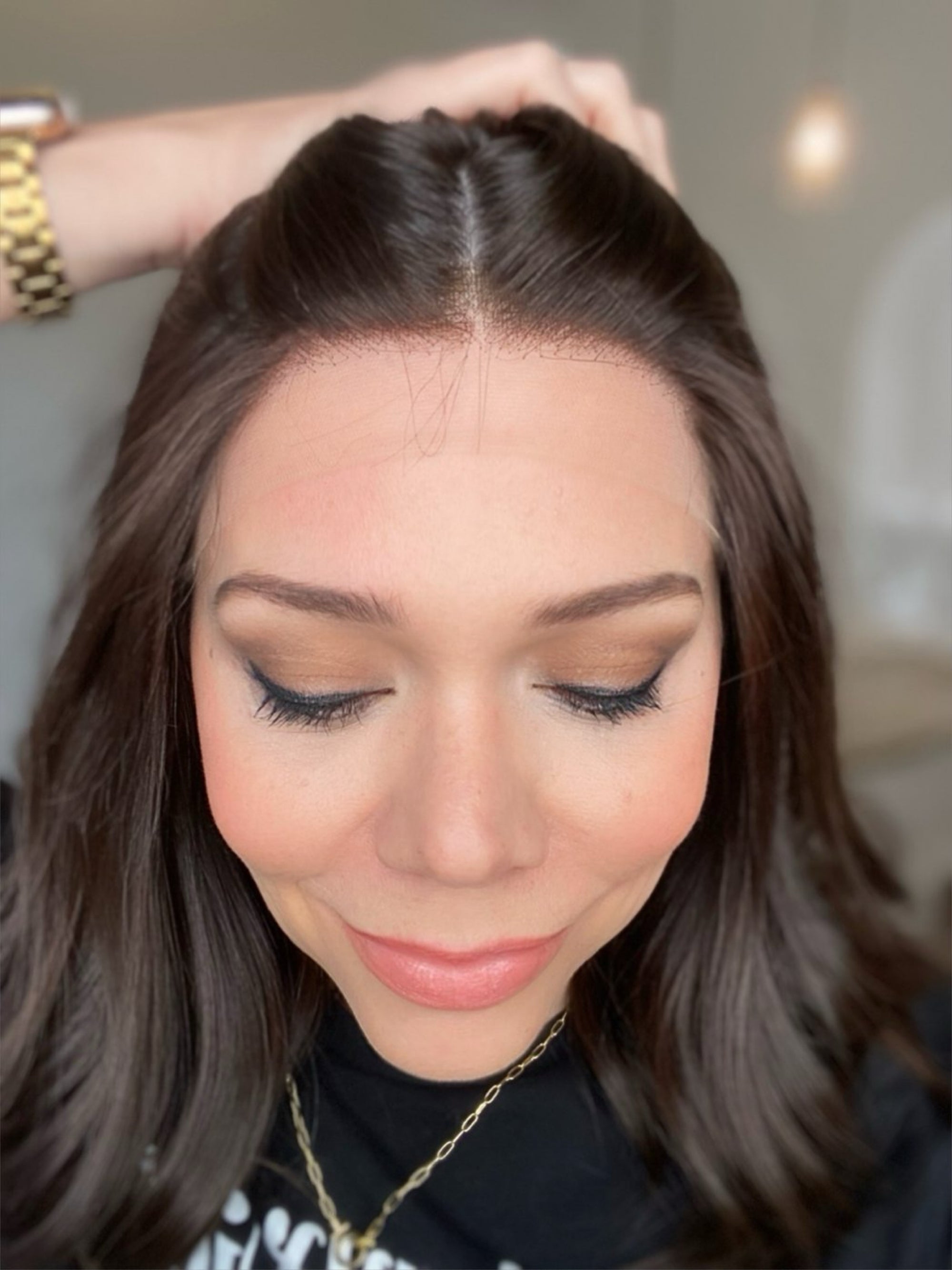 JS309 GARDEAUX DELUXE SILK TOP LACE FRONT WIG (MEDIUM CAP)