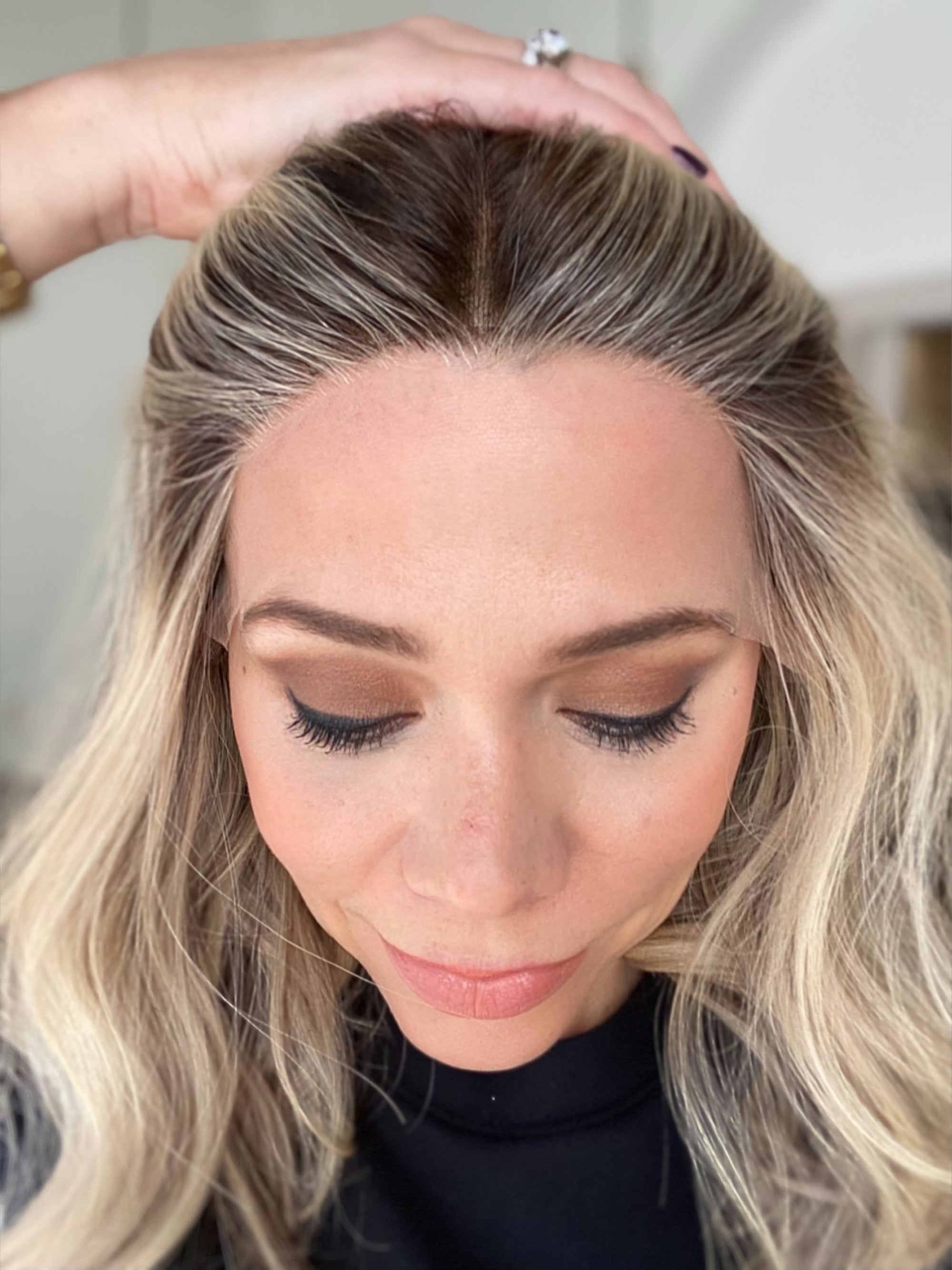 STOCK # BL605.10 GARDEAUX DELUXE DOUBLE LACE TOP WIG    FINAL SALE