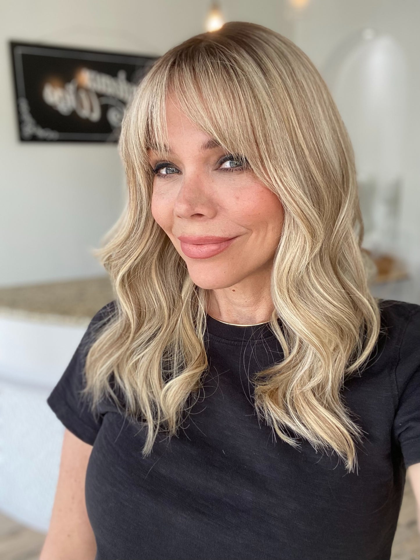 HUMAN HAIR SILK TOP LACE FRONT WIG (MEDIUM CAP) STOCK # JST-325.12B