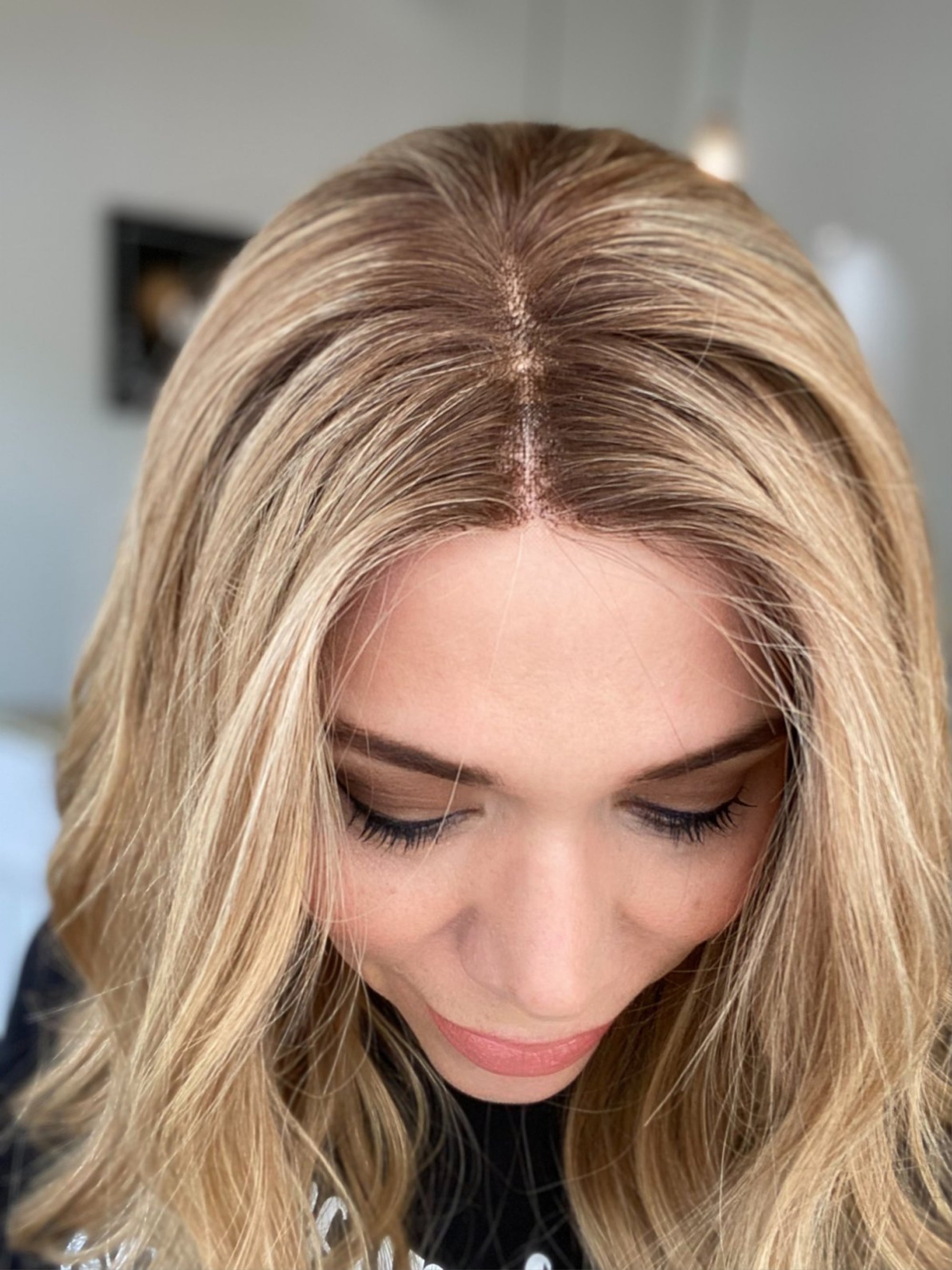 STOCK #JL9-322  GARDEAUX DELUXE HAND TIED DOUBLE MONO TOP WIG