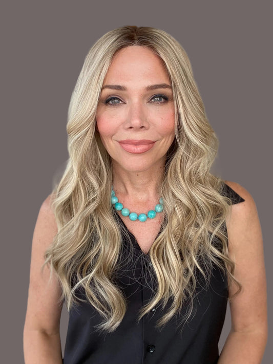 STOCK # JL6-325.16 GARDEAUX DELUXE HAND TIED MONO TOP WIG *FINAL SALE*