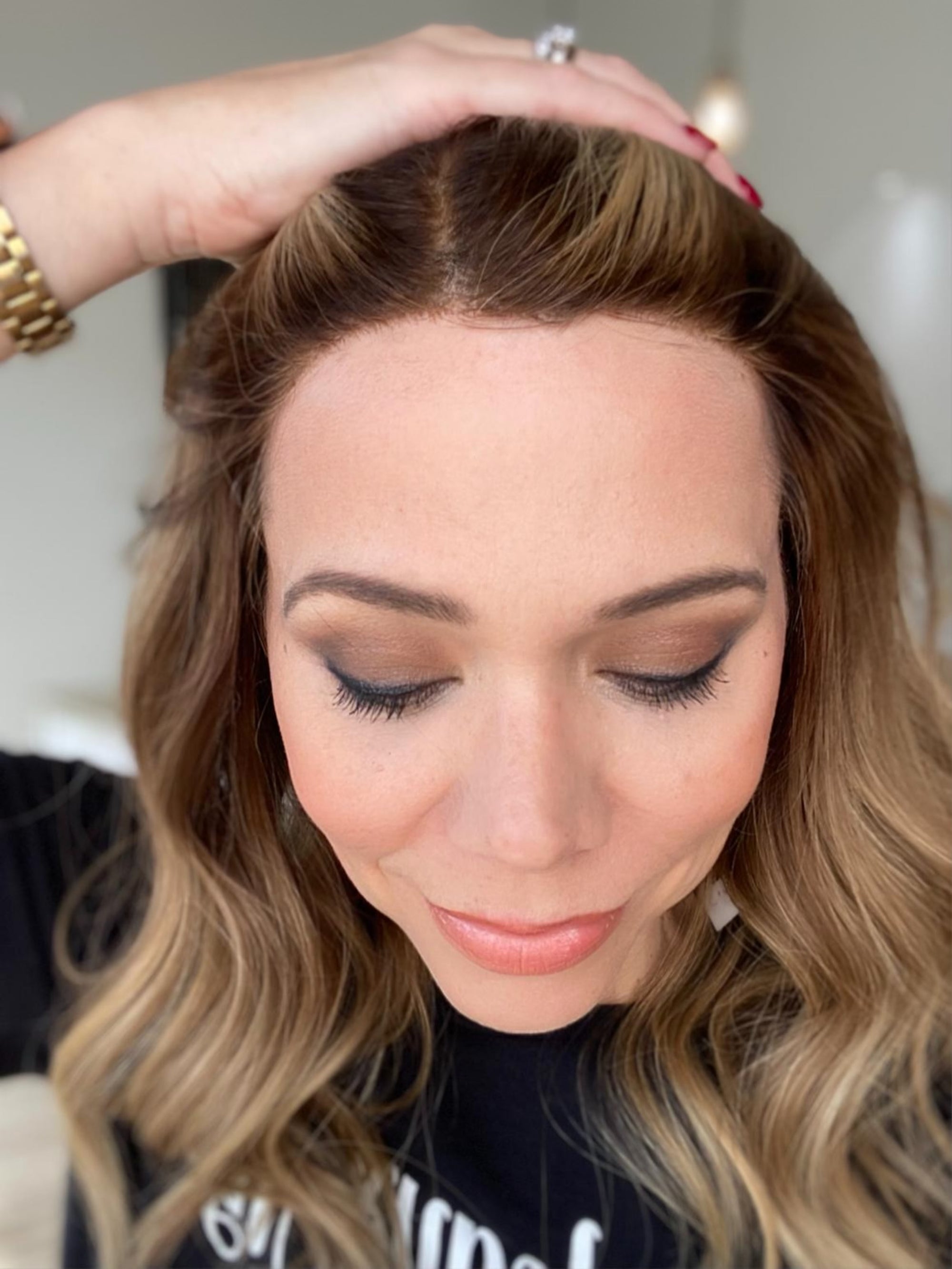 "SOPHIA" (11") DELUXE HAND TIED MONO TOP WIG (SMALL CAP)