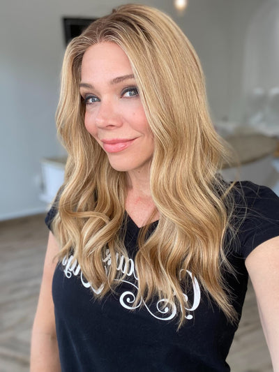 STOCK # JL-357.14 GARDEAUX DELUXE LACE TOP WIG (MEDIUM CAP)