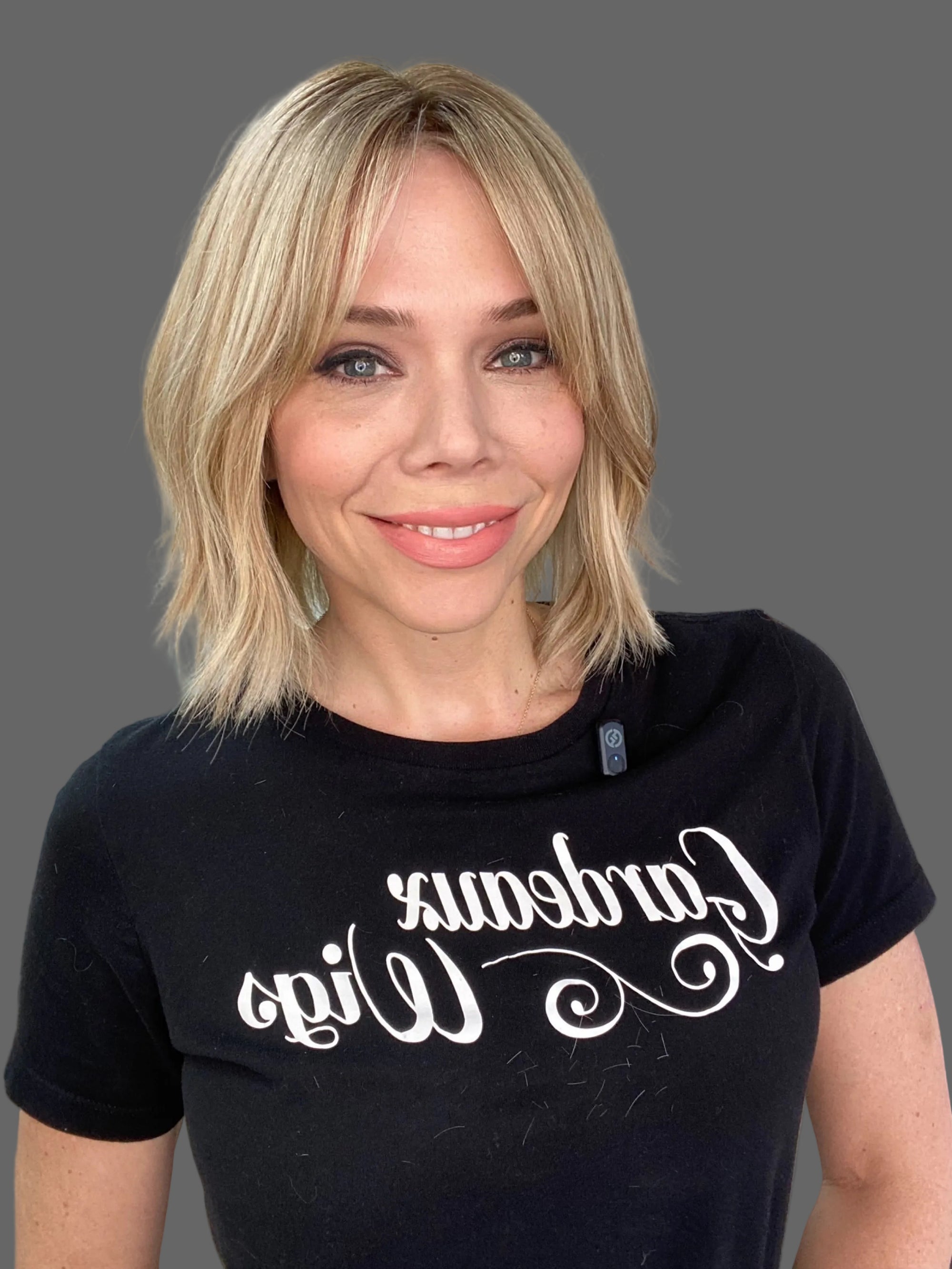 STOCK # JL3-325.5 GARDEAUX DELUXE HAND TIED MONO TOP W/ LACE FRONT WIG (SMALL CAP)