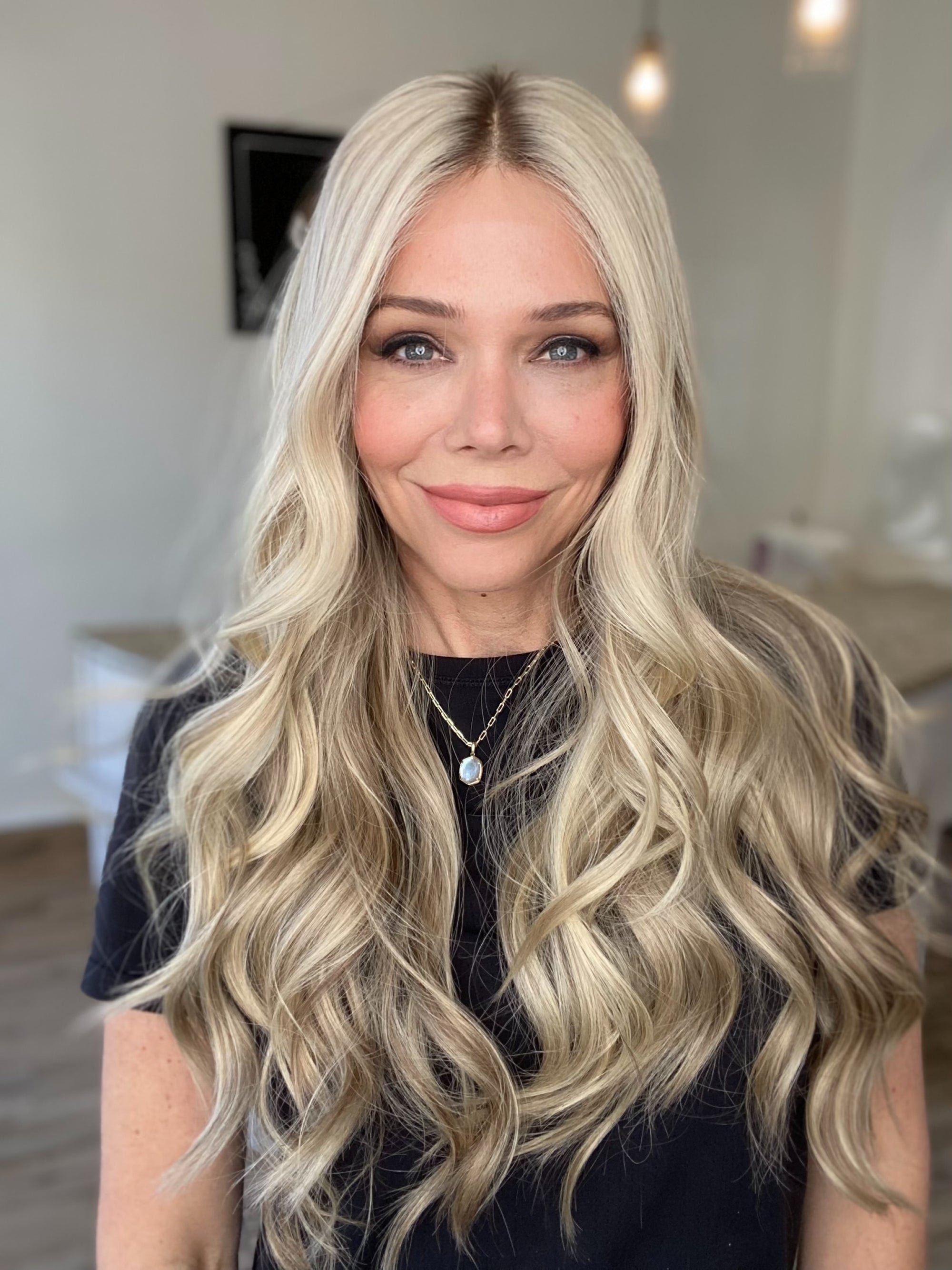 # 8561 GARDEAUX DELUXE DOUBLE LACE TOP SILICONE LINED WIG (SMALL CAP)