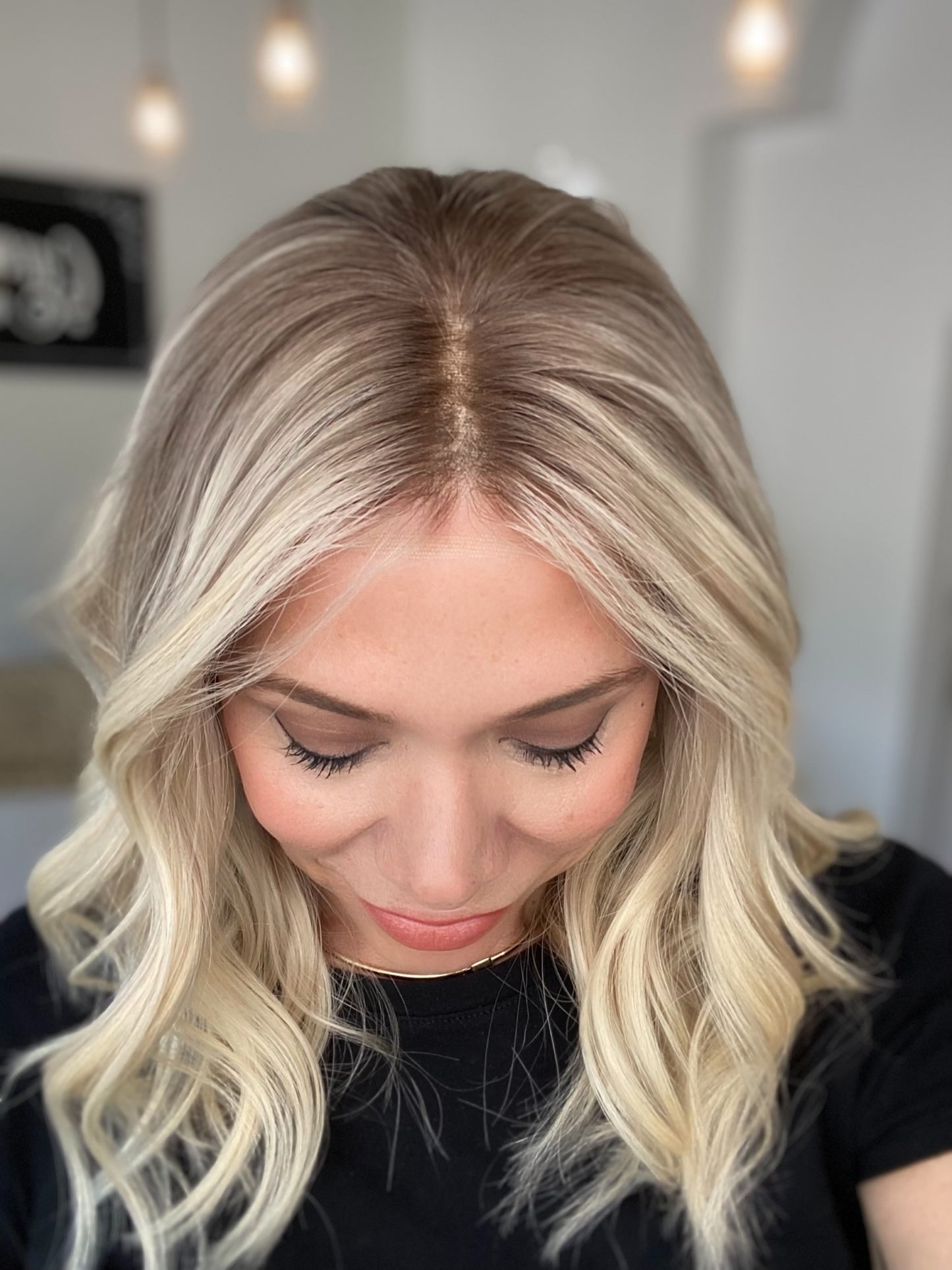 # G-8454 GARDEAUX DELUXE HAND TIED DOUBLE LACE TOP WIG (SMALL CAP)