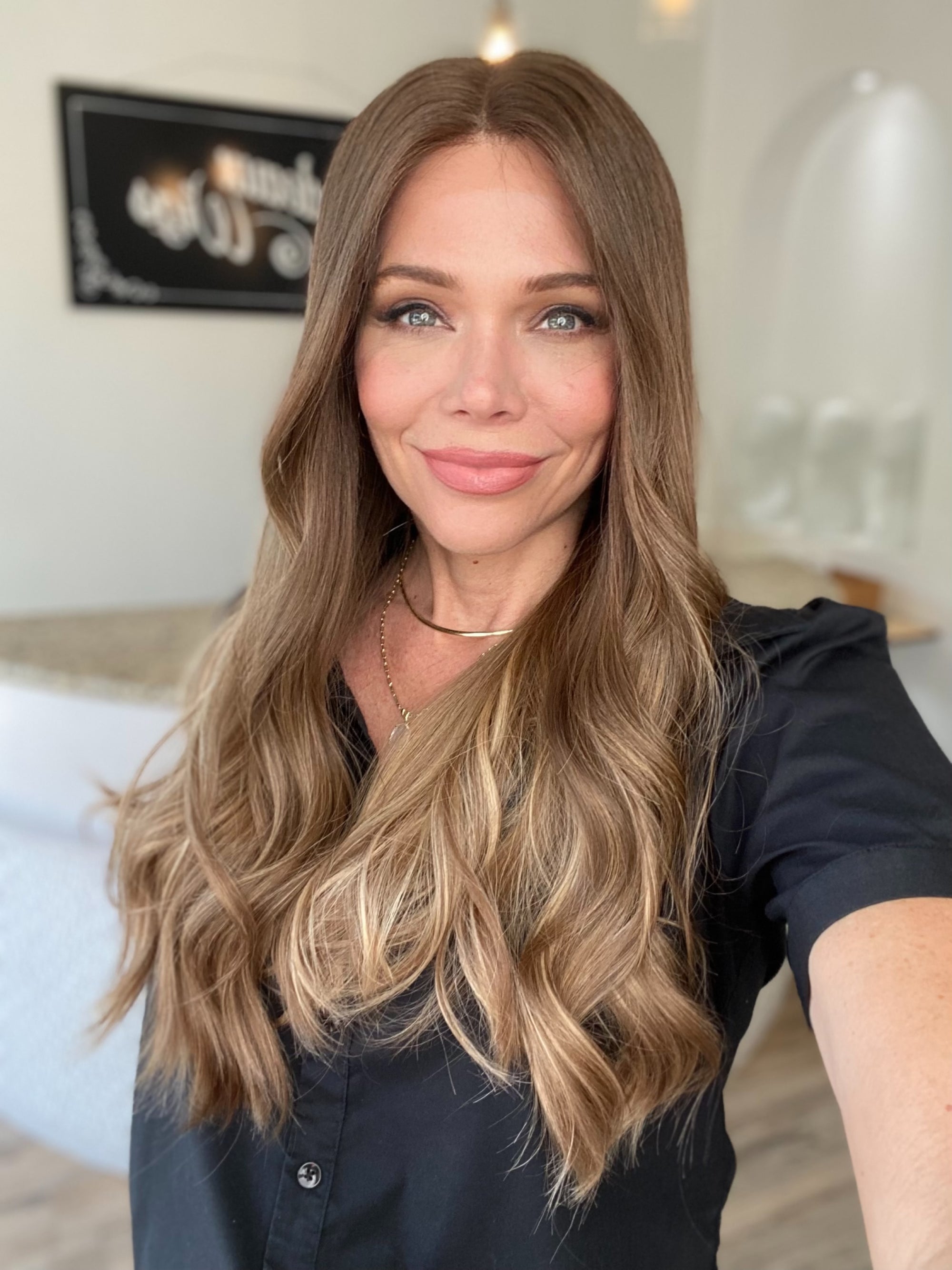 STOCK # BL-633.17 GARDEAUX DELUXE DOUBLE LACE TOP WIG (MEDIUM CAP)