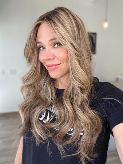 STOCK # BL632.16 GARDEAUX DELUXE DOUBLE LACE TOP WIG