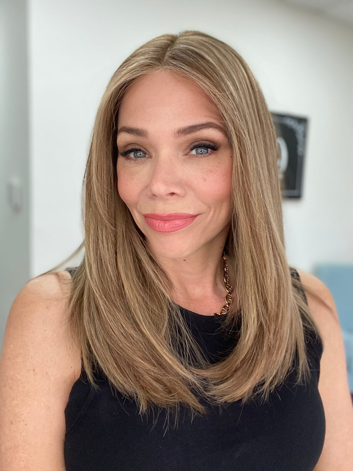 HUMAN HAIR SILK TOP LACE FRONT WIG STOCK # JST-362.12