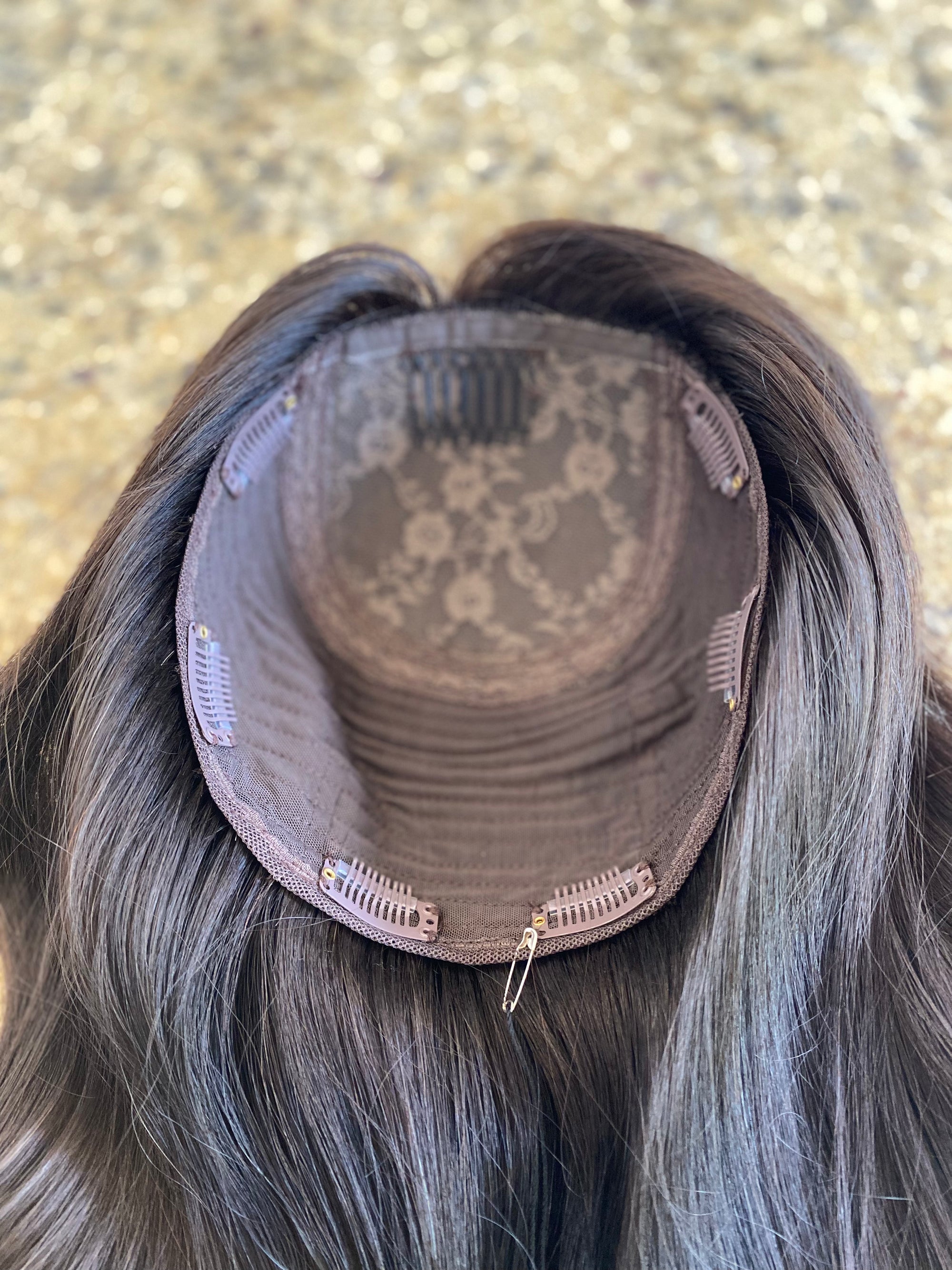 STOCK # T-6 14" SILK TOP TOPPER 8X8"