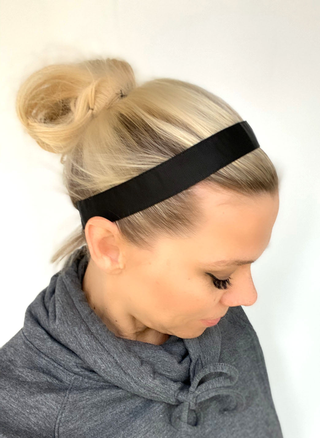 Black Ribbon Headband
