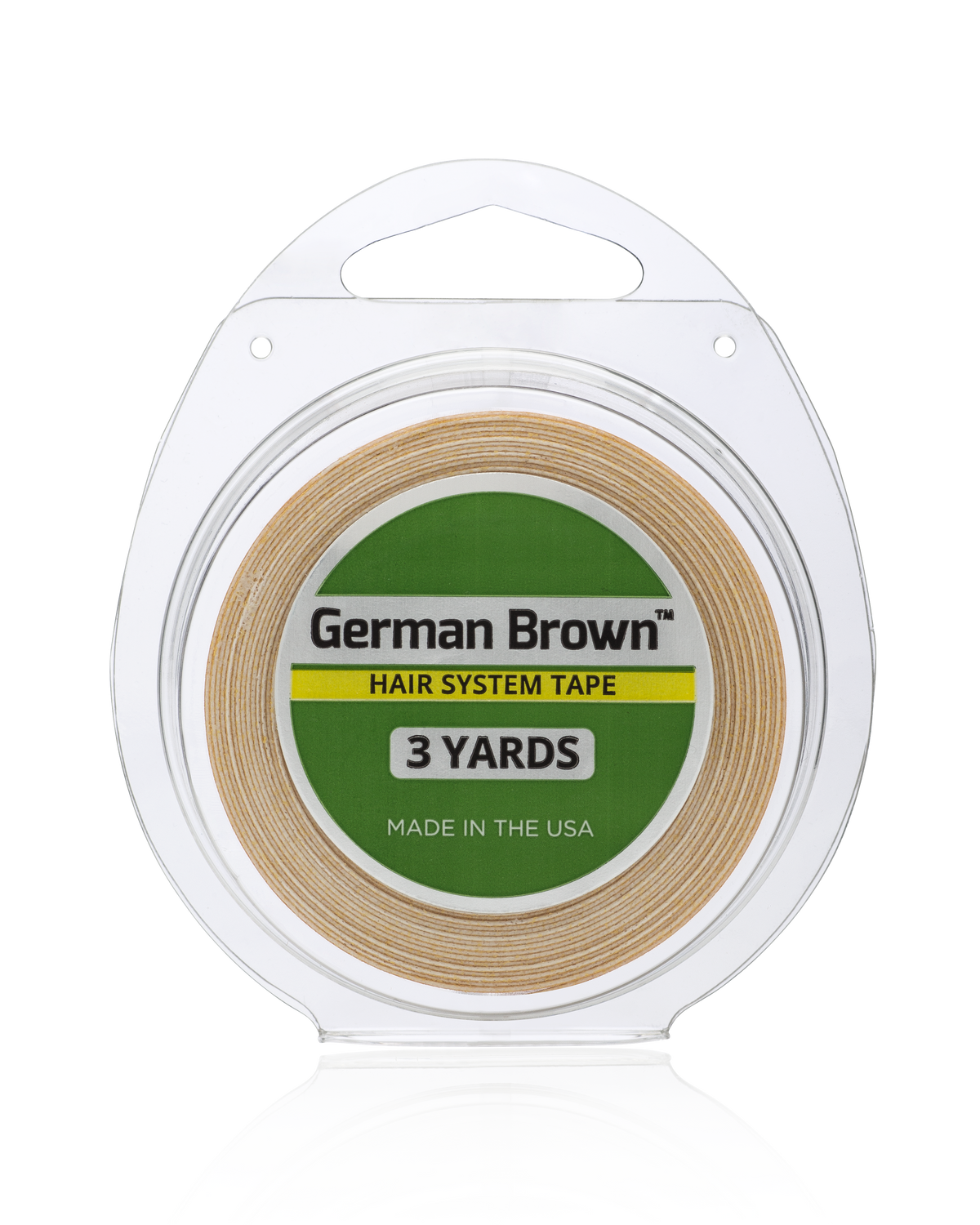 German Brown Hair System Tape 3 yards 1/2"