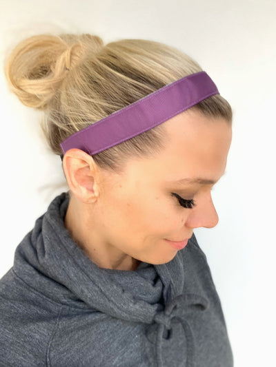 Purple Ribbon Headband