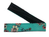 Turquoise Floral Print Headband